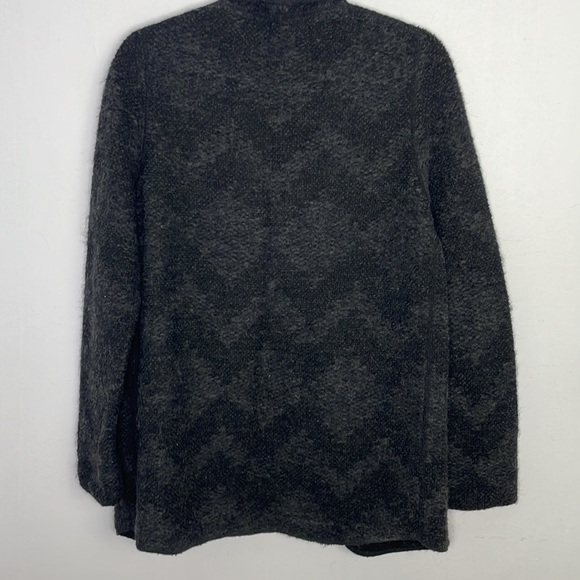 MARC Cain alpaga wool blend chevron soft cardigan - Picture 9 of 10